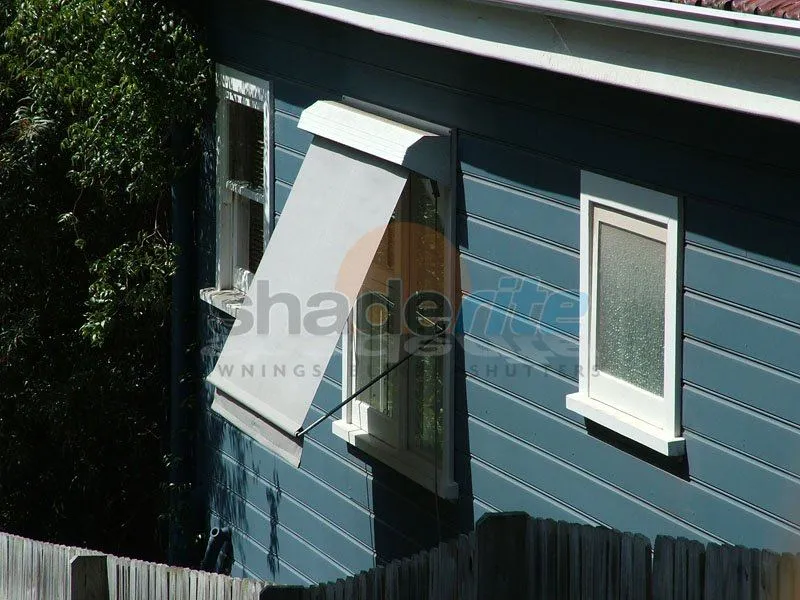 Drop arm awning installation, Sydney