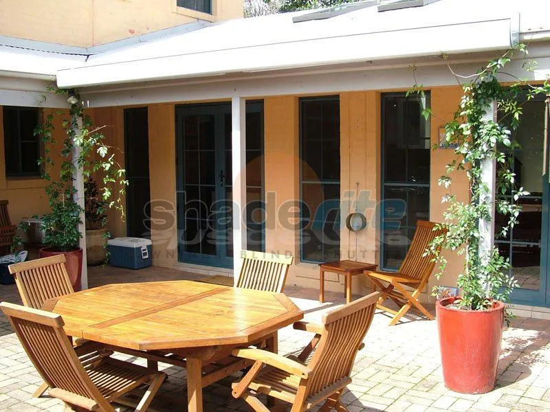 Folding arm retractable awning installation, Sydney