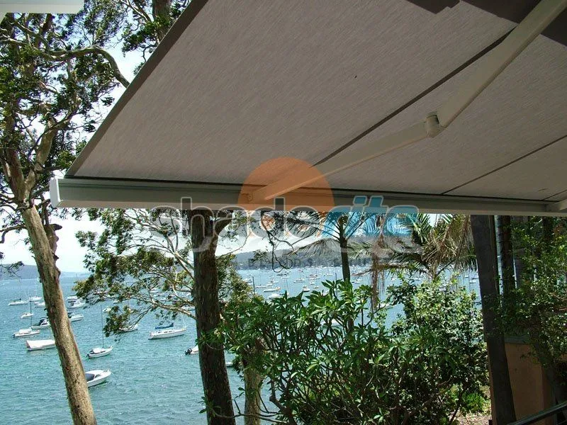 Folding arm retractable awning installation, Sydney