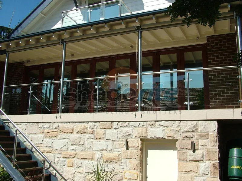 Straight drop awning installation, Sydney