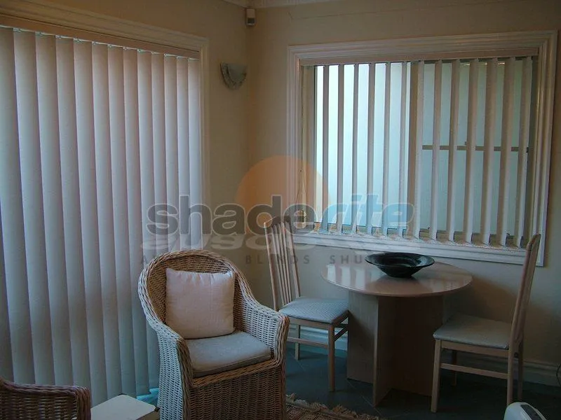 Vertical blind installation, Sydney