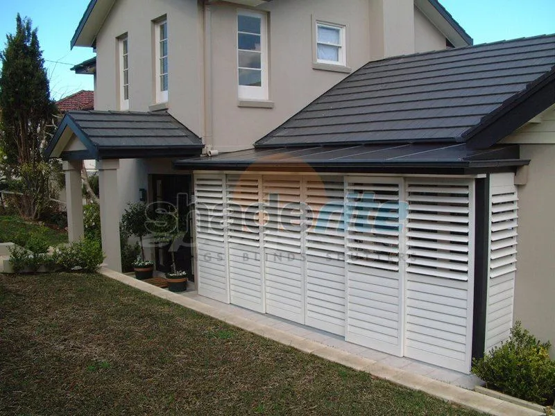 Aluminium shutter installation in Greenwich, Sydney