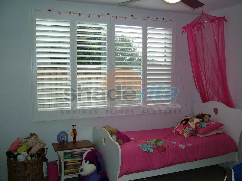 Timber plantation shutter installation, Sydney